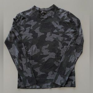 Banana Republic merino wool camouflage sweater
